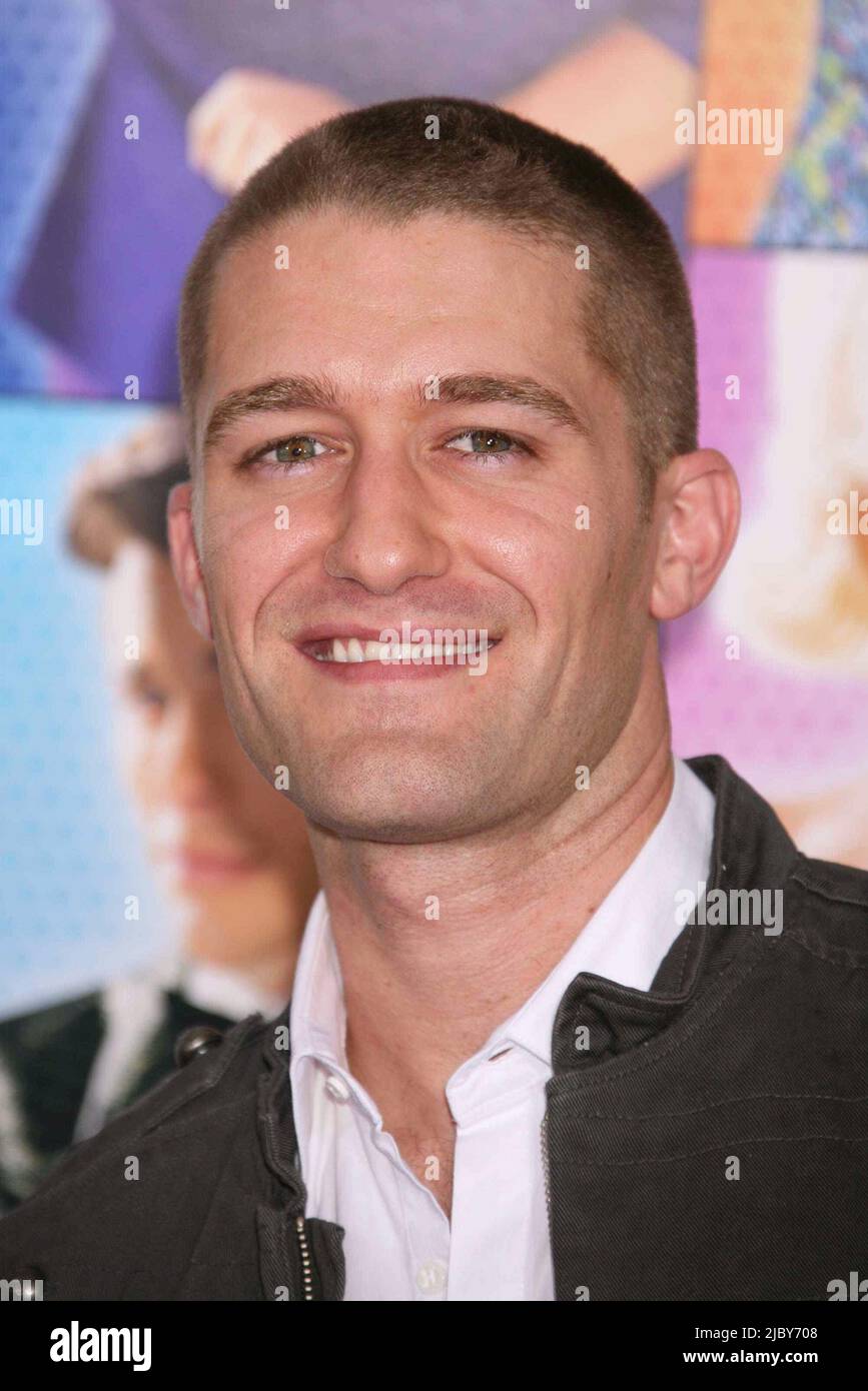 Matthew Morrison attends the premiere of New Line Cinema's 'Hairspray' at The Ziegfeld Theater in New York City on July 16, 2007.  Photo Credit: Henry McGee/MediaPunch Stock Photo