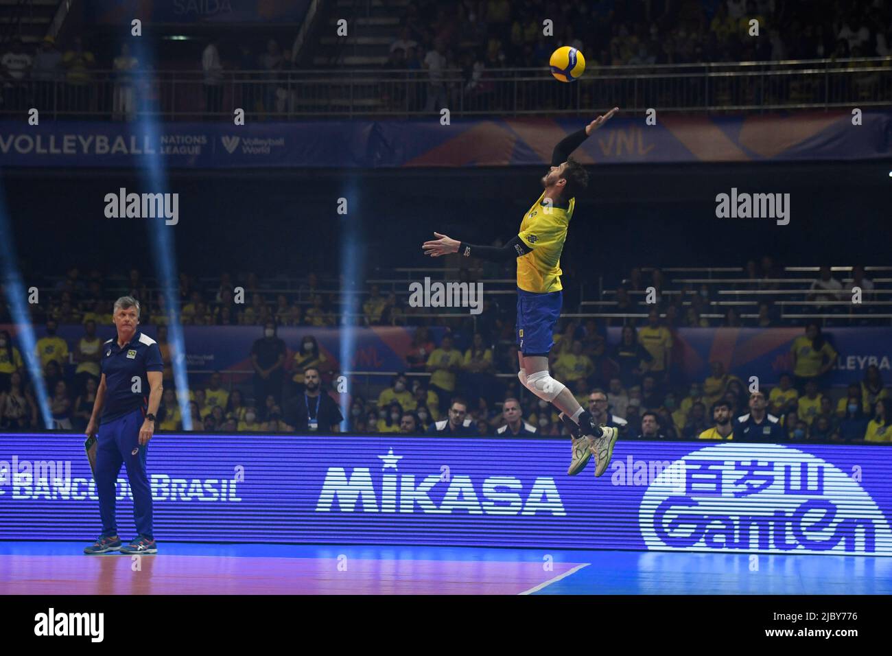 DF Brasilia 06/08/2022 MEN'S VOLLEYBALL NATIONS LEAGUE BRAZIL X