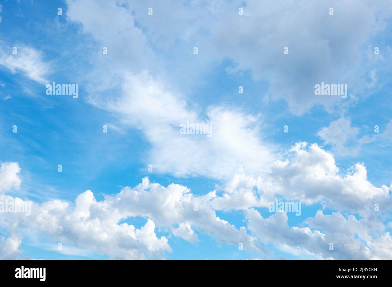 Clouds in blue sky Stock Photo