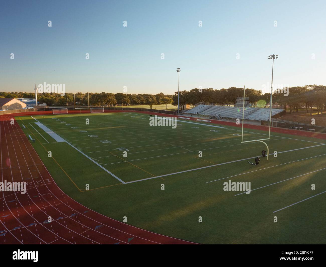 American football field aerial hires stock photography and images Alamy