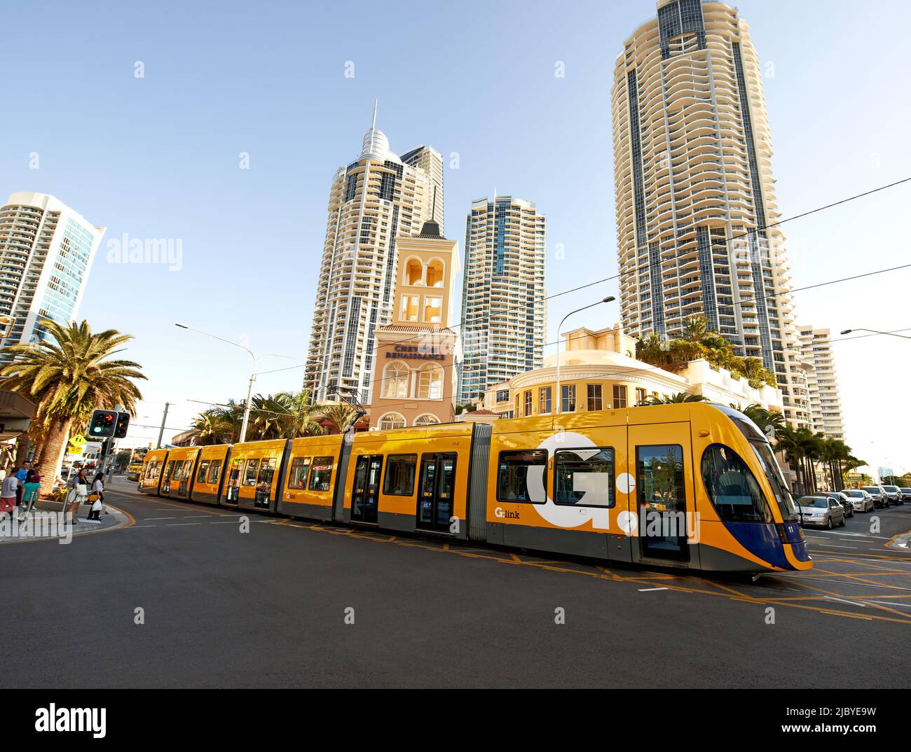 Vivid Trams Suspended After Crash At Surfers Paradise Abstract Collection Vivid Trams Suspended After Crash At Surfers Paradise Abstract Collection