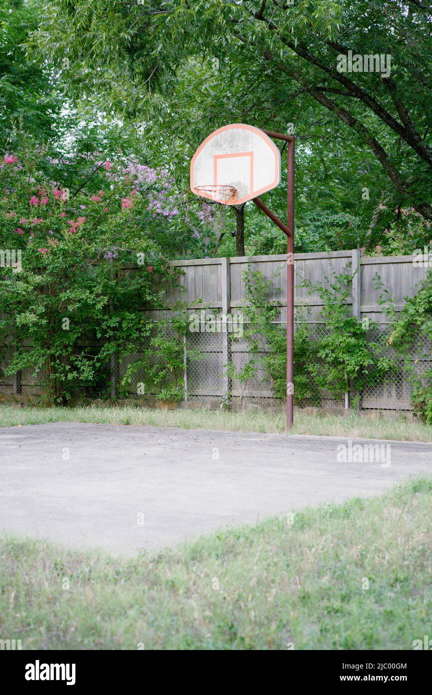 Empty basketball court Stock Photo Alamy