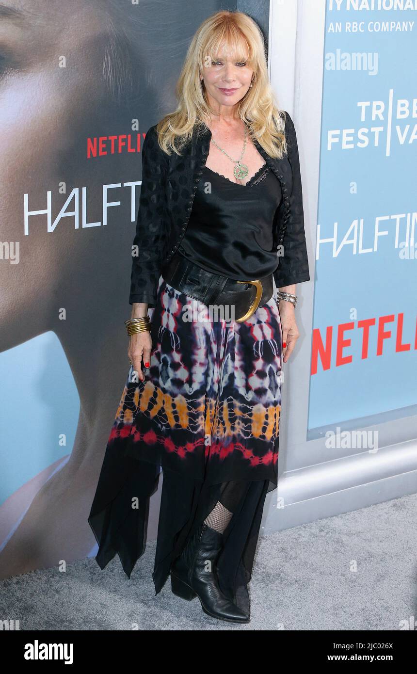 New York, NY on June 8, 2022, Rosanna Arquette attends the opening