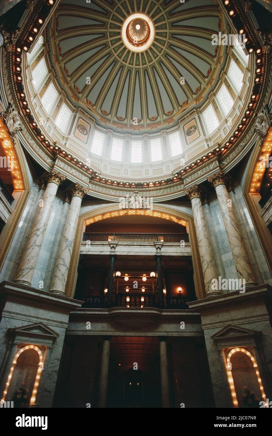 Interiors of a government building, State Capitol Building, Jackson