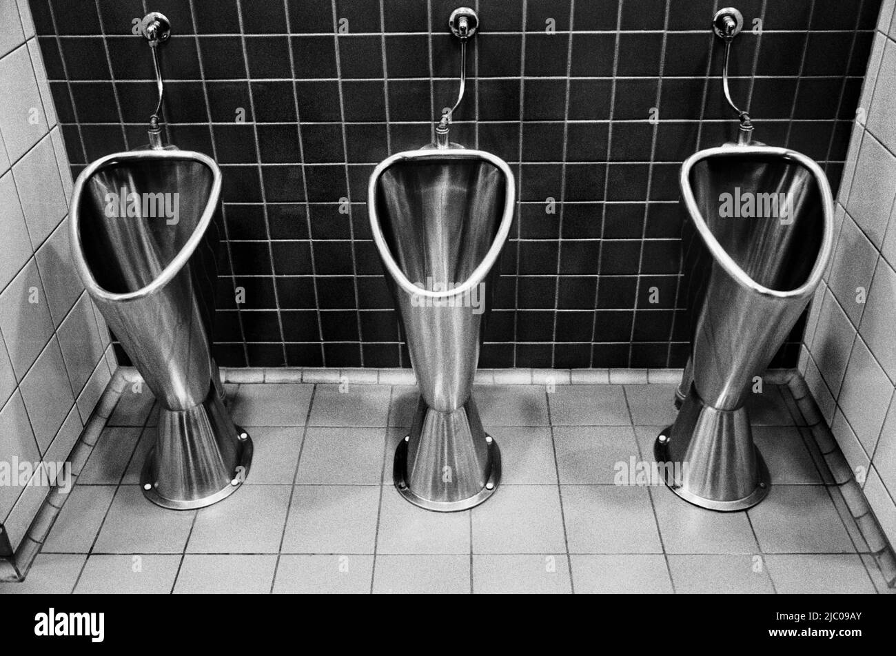 Urinals, London, England Stock Photo Alamy