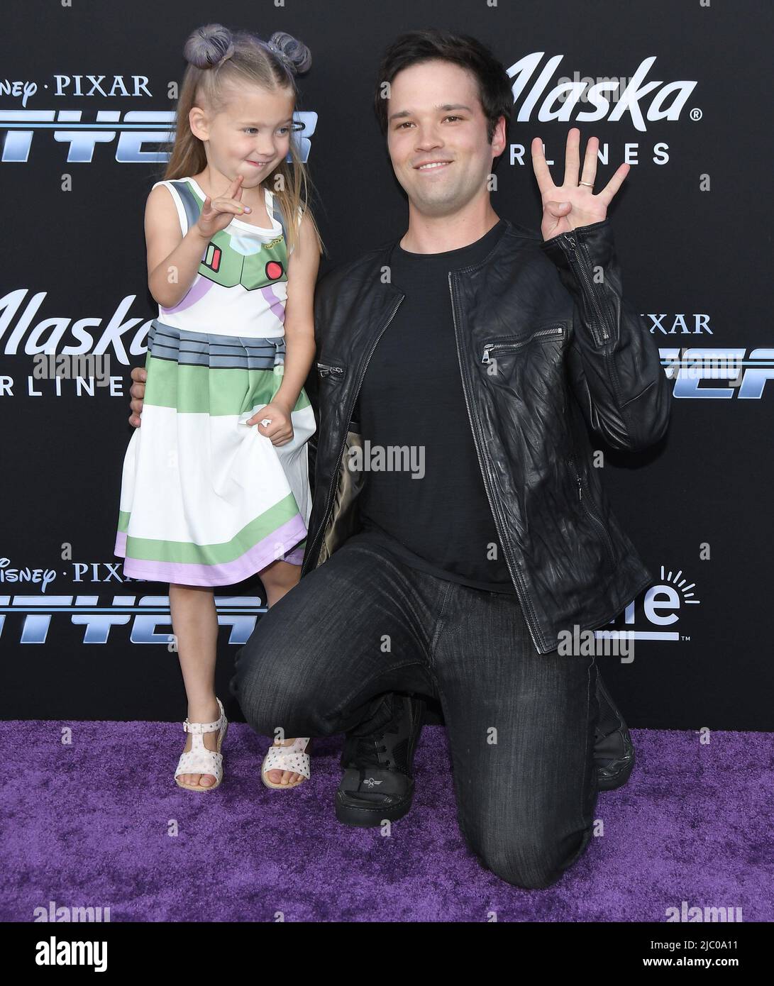 Hollywood, US, June 8, 2022, (L-R) Rosie Carolyn Kress and Nathan Kress