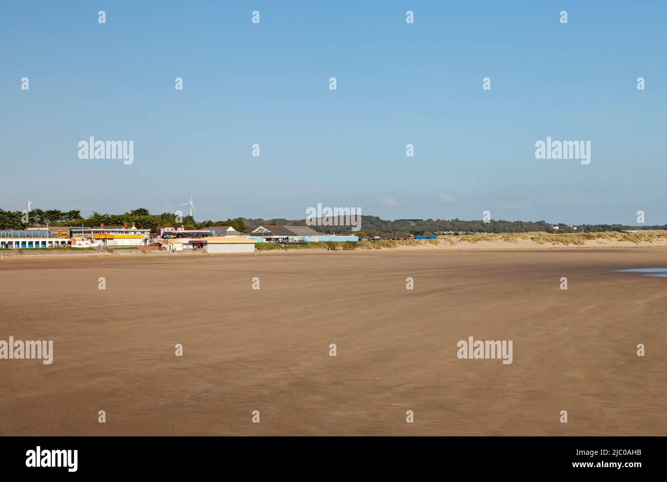 Sandy Bay, Porthcawl, Bridgend, South Wales, UK Stock Photo