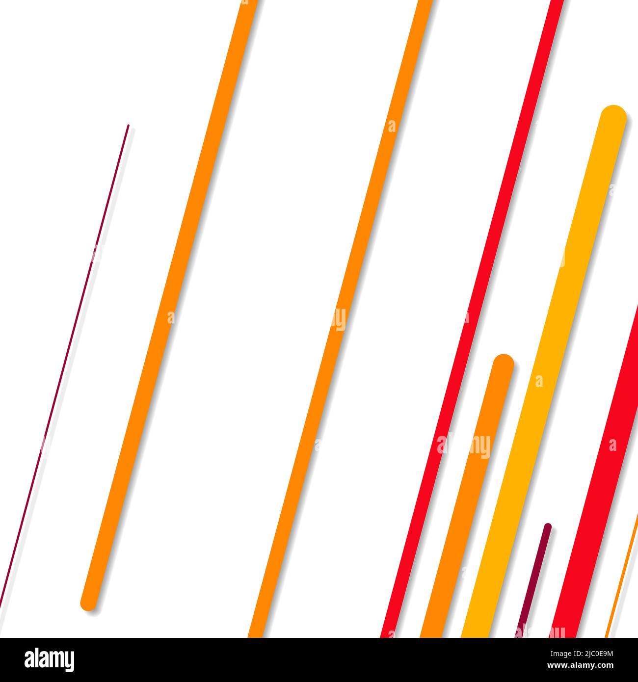 Random Color flowing rounded stripes illustration Stock Vector Image ...