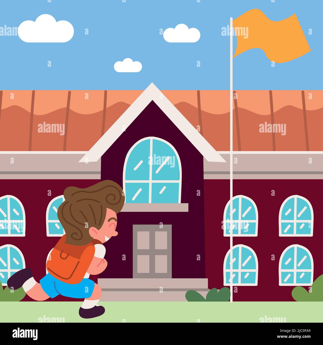 student back to school Stock Vector Image & Art - Alamy