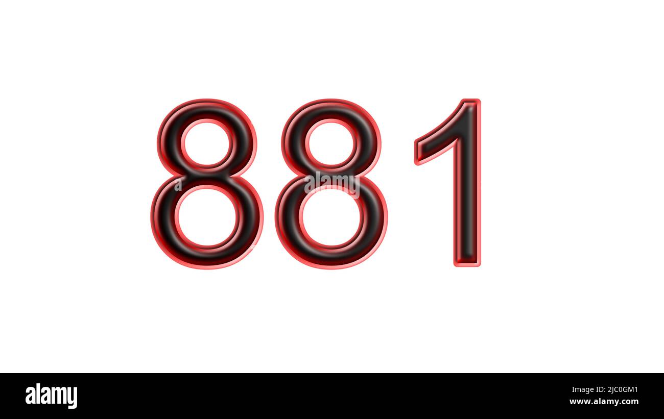 Number 881 hi-res stock photography and images - Alamy