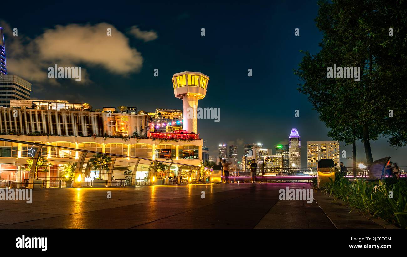Custom house tower at night hi res stock photography and images Alamy