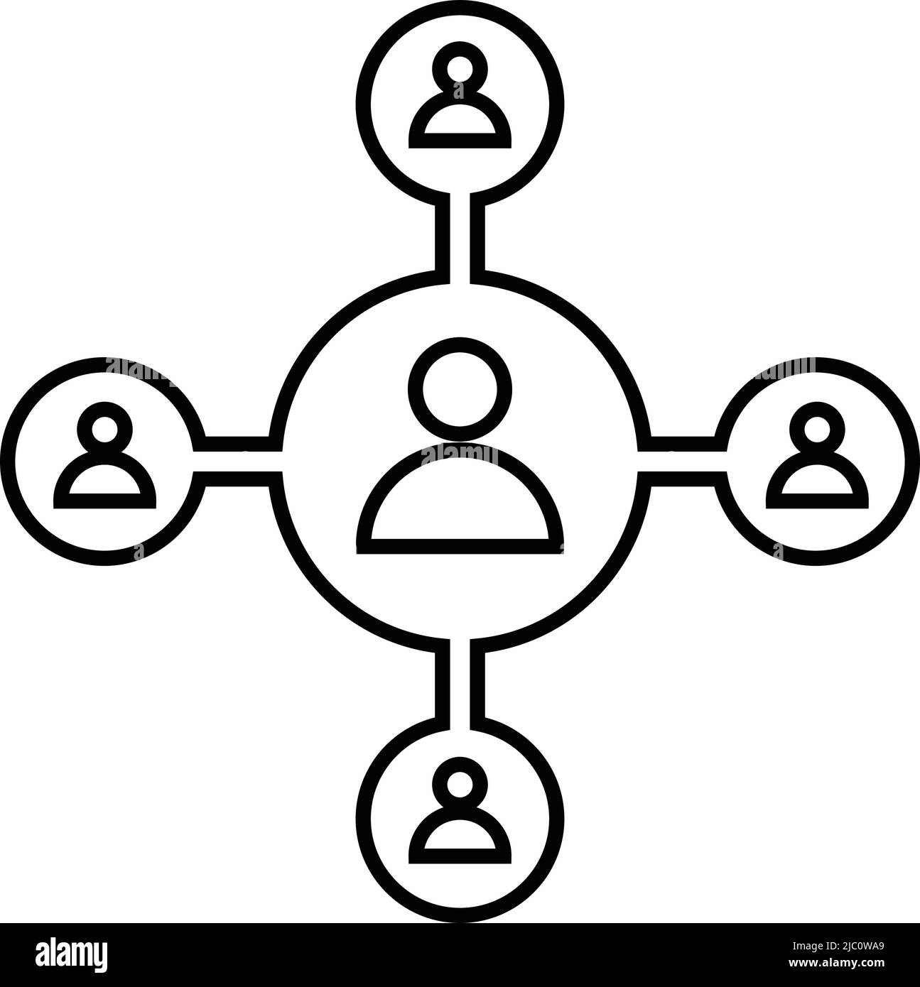 Connection, relationship, teamwork icon - Perfect use for designing and ...