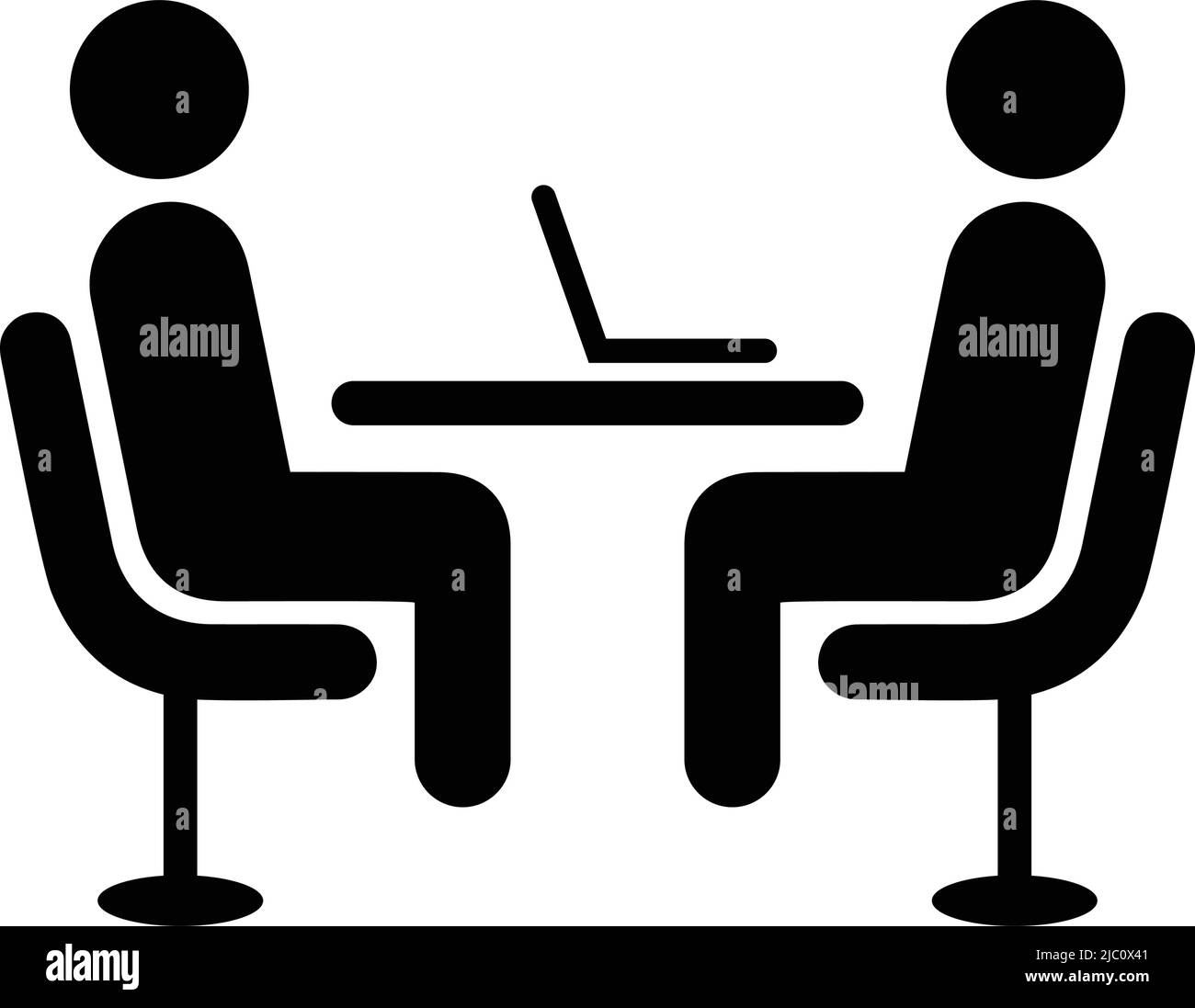 People online interview Black and White Stock Photos & Images - Alamy