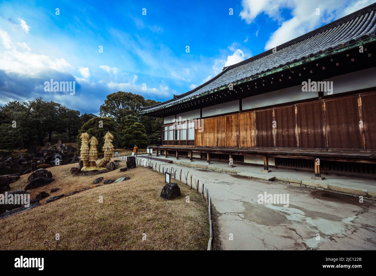 Beautiful Nijo Castle in Kyoto, Japan Stock Photo