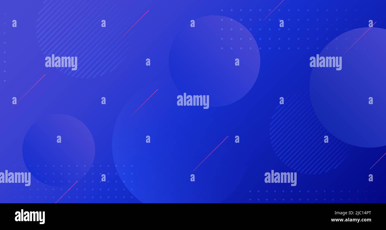 abstract fluid bubble blue gradient geometric 4k background Stock Vector
