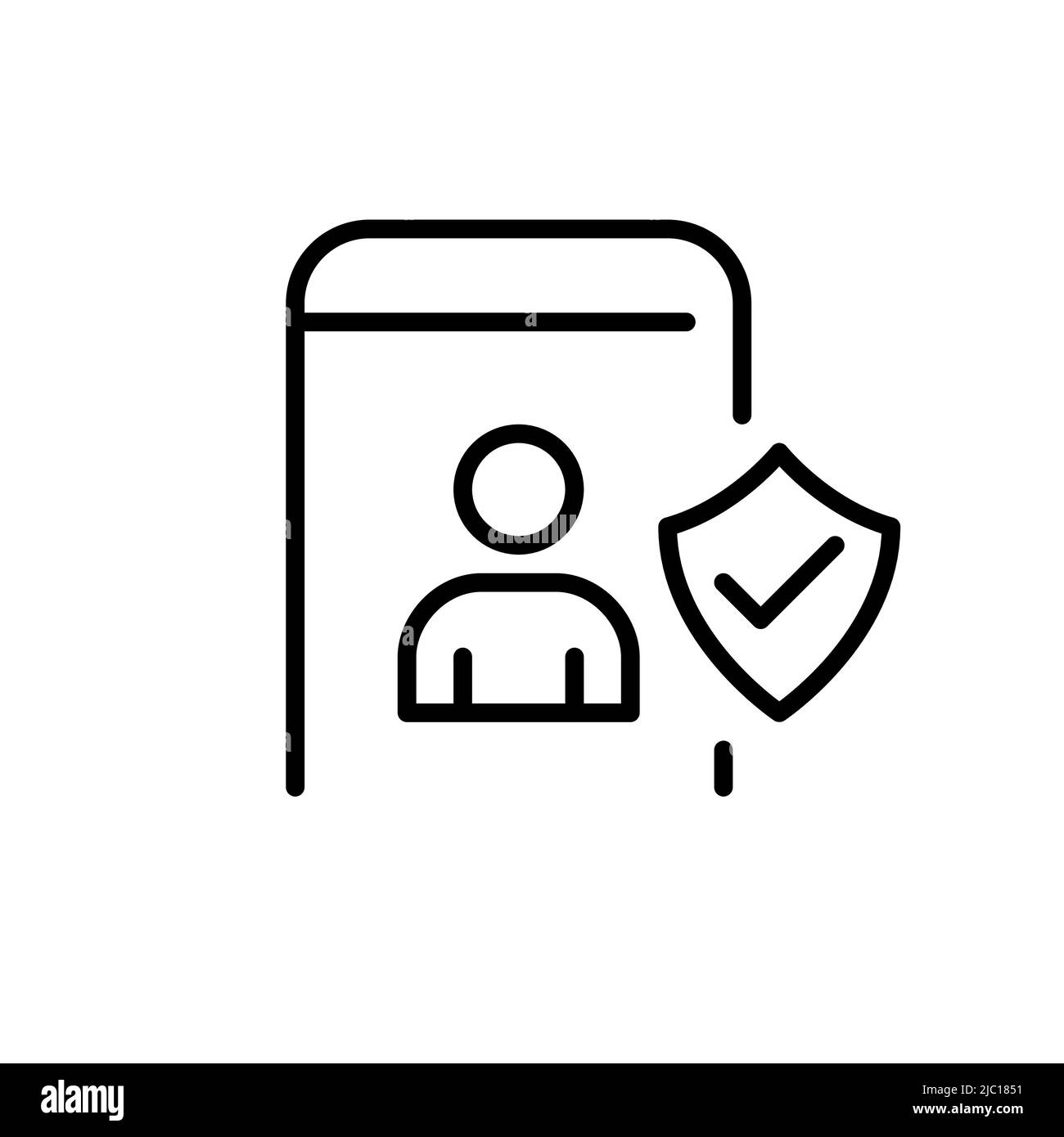 Male avatar protected Stock Vector Images - Alamy