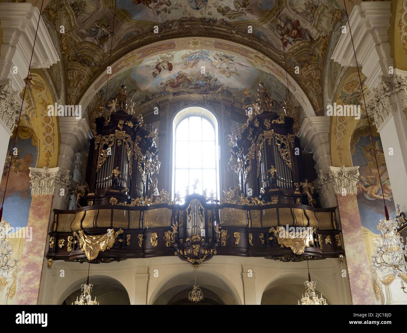 Mariatrost Graz Austria Church Baroque cathedral basilica Stock Photo ...