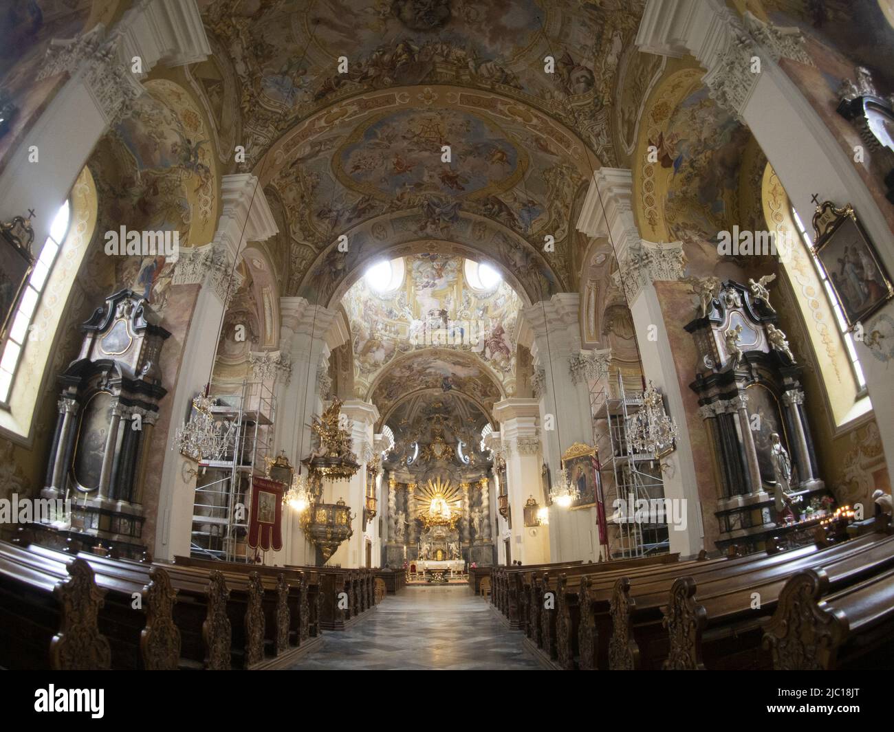 Mariatrost Graz Austria Church Baroque cathedral basilica Stock Photo ...