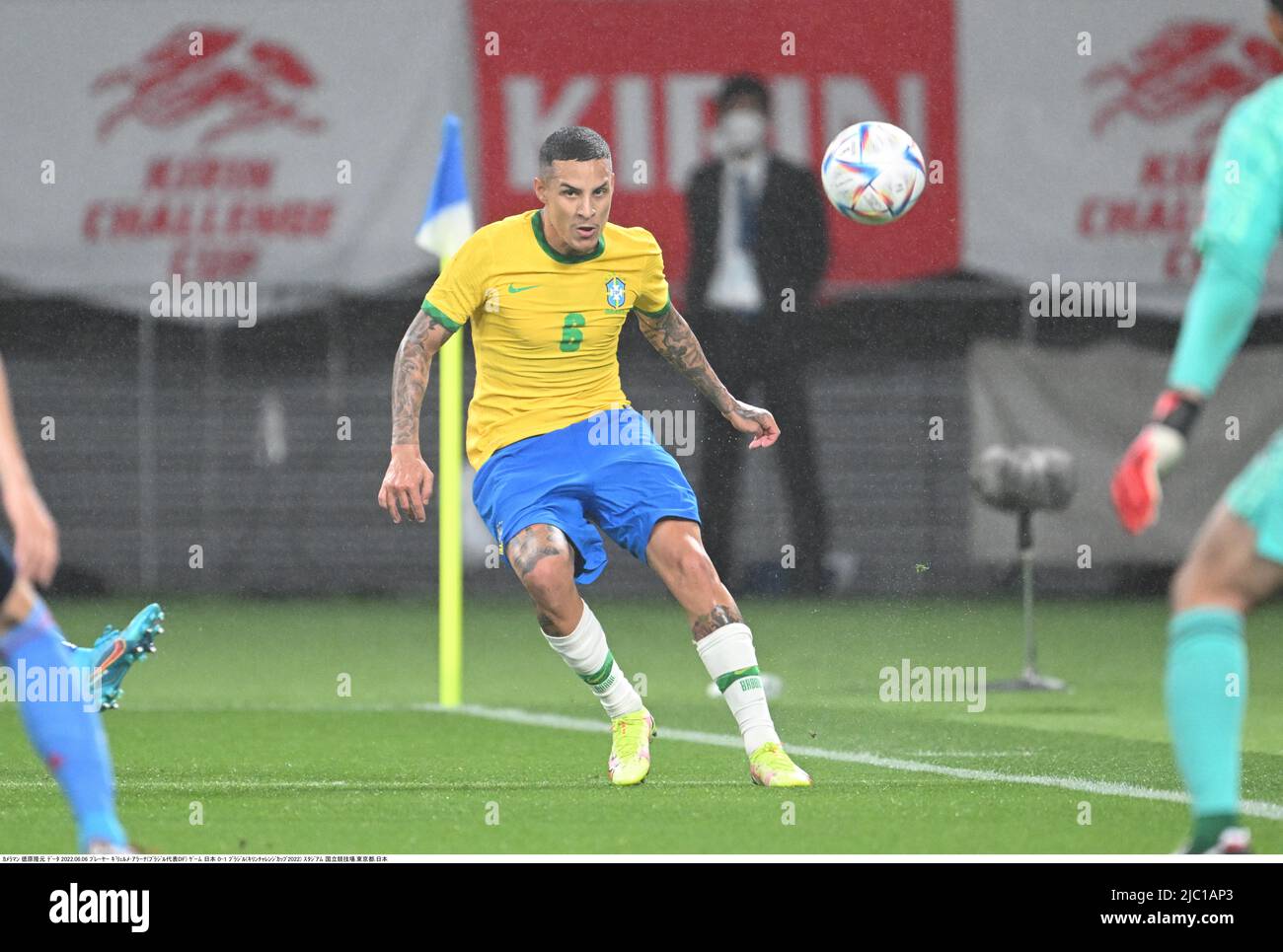 Tokyo, Japan. 31st July, 2021. T'QUIO, TO - 31.07.2021: TOKYO 2020 OLYMPIAD  TOKYO - Guilherme Arana do Brasil during the soccer game between Brazil and  Egypt at the Tokyo 2020 Olympic Games