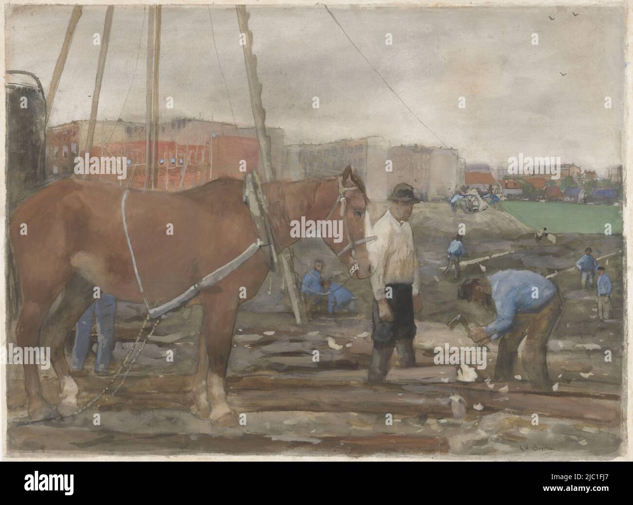 Construction site oud west hires stock photography and images Alamy