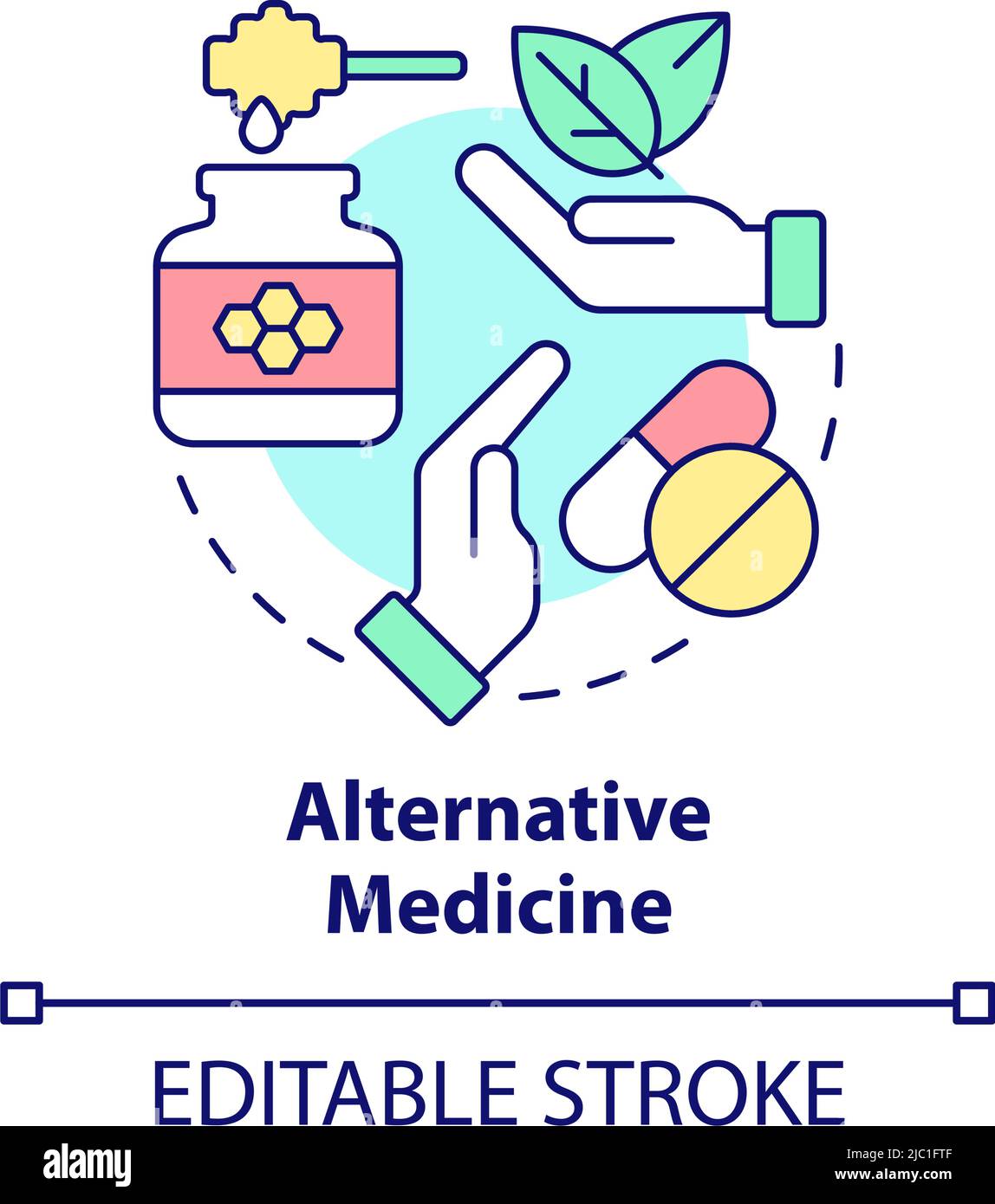Alternative_medicine Stock Vector Images Alamy