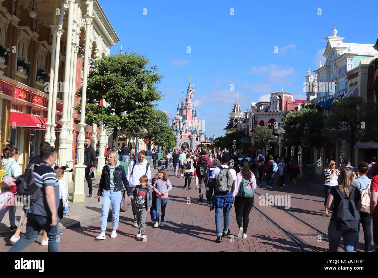The 30 anniversary of Disneyland Paris France Stock Photo
