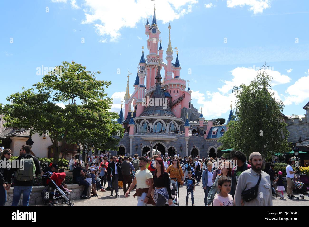 The 30 anniversary of Disneyland Paris France Stock Photo - Alamy