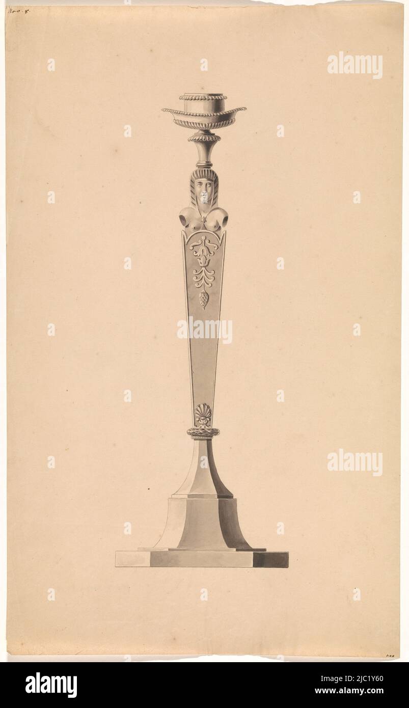 New Years Postcard 1914 Artist H B order Spencer Child Seated Hourglass Timer Fantasy