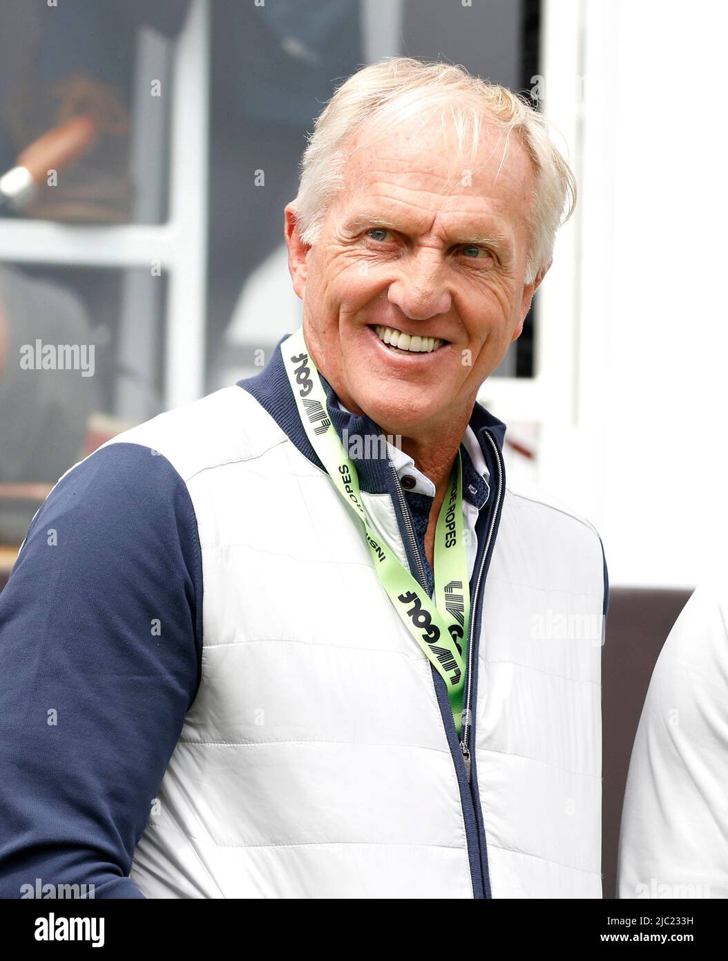 Greg Norman during day one of the LIV Golf Invitational Series at the