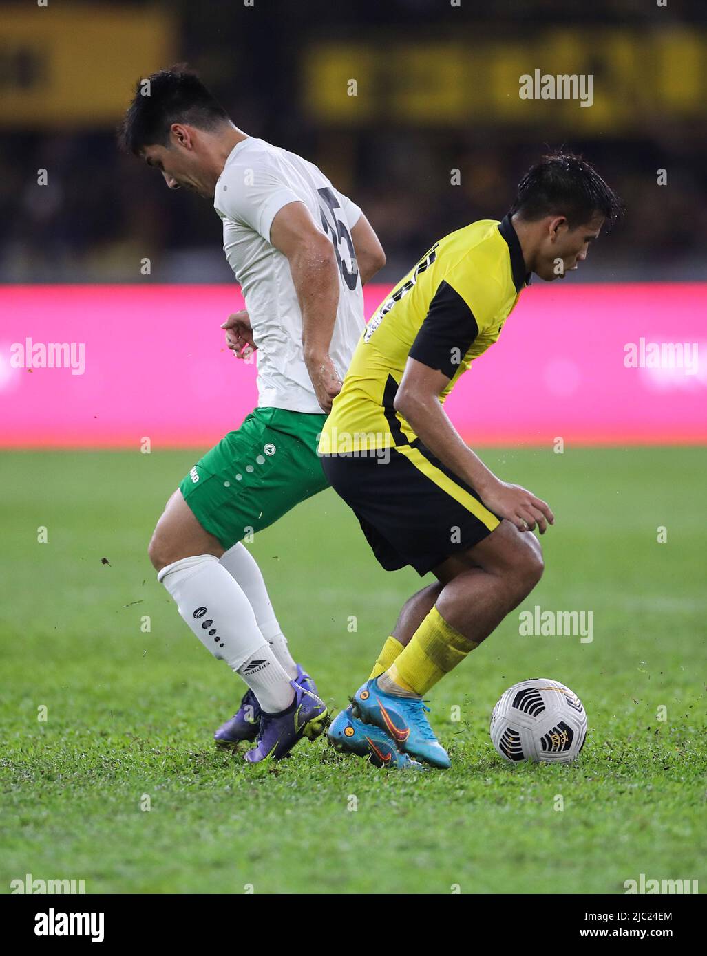 Muhammad Rasid Kuala Lumpur, Malaysia. 08th June, 2022. Muhammad Safawi Rasid (R) of ...