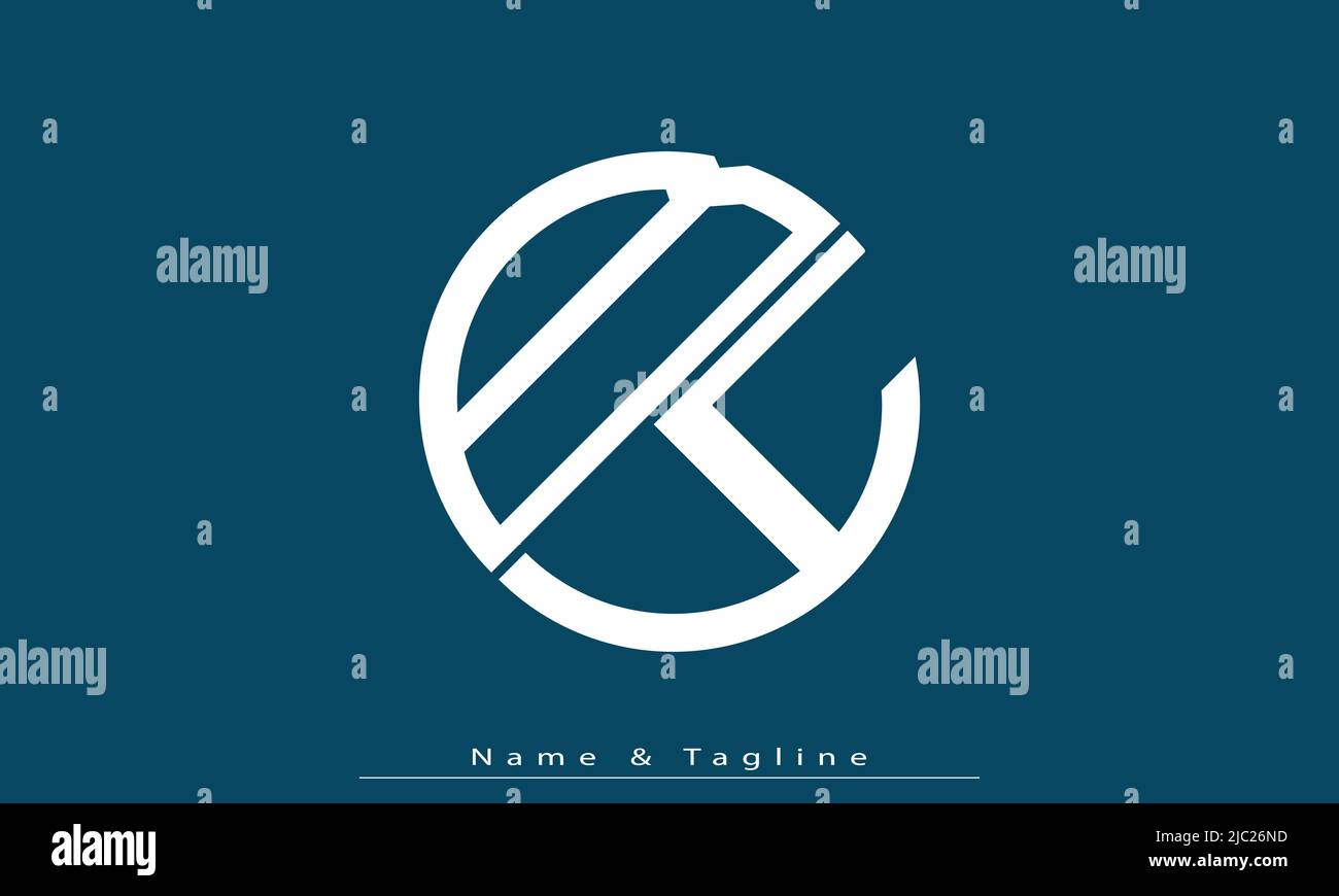 Alphabet letters Initials Monogram logo BY, YB Stock Vector