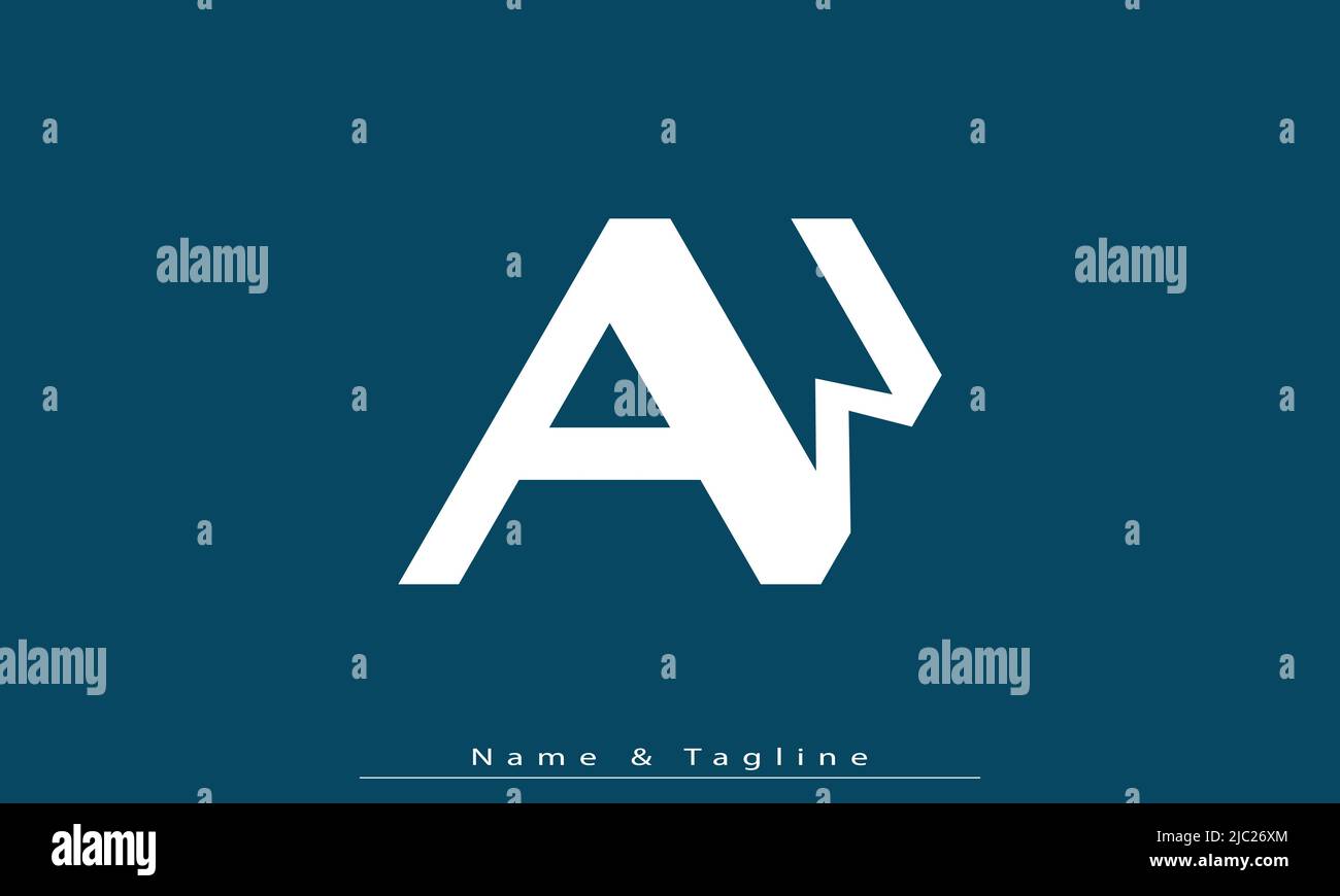 Aw alphabet hi-res stock photography and images - Alamy
