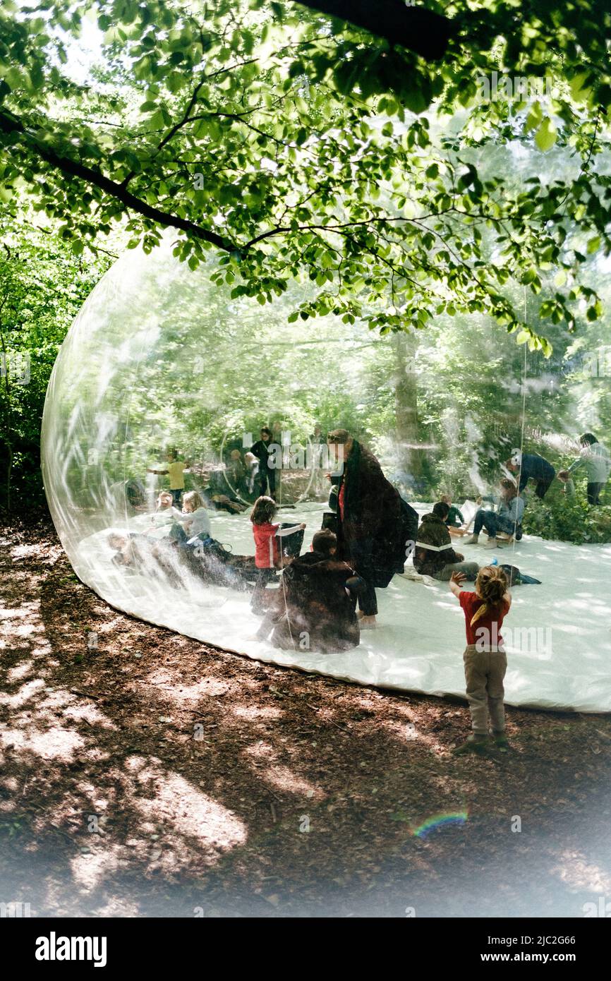 Copenhagen, Denmark. 28th, May 2022. The art installation Sprout ...