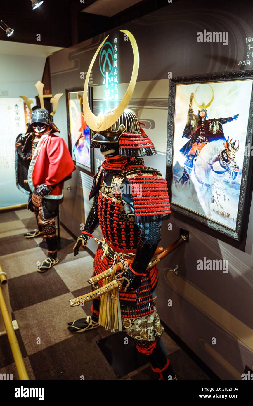 Traditional Japanese Warrior Clothing Stock Photo