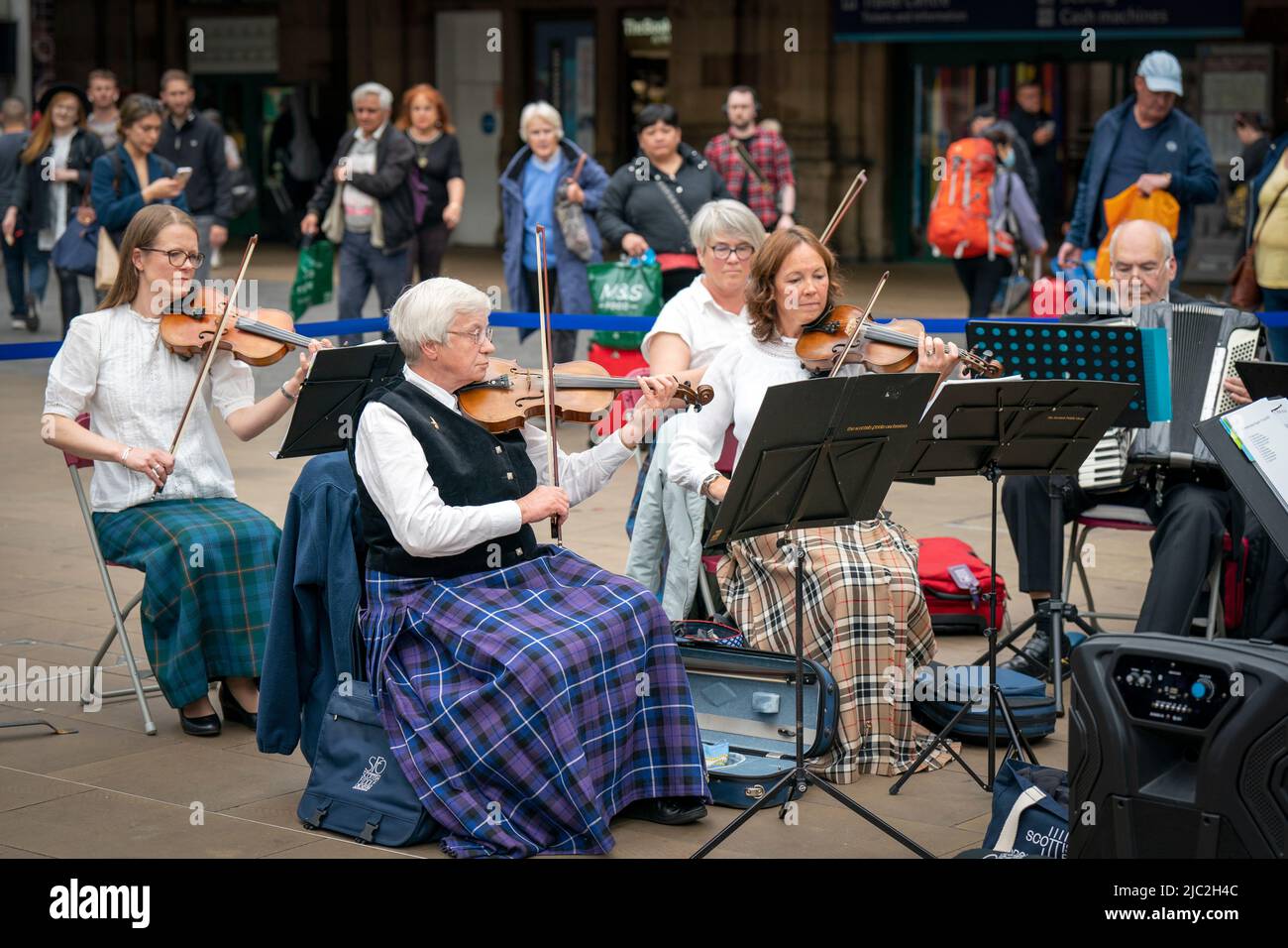 Scottish fiddle orchestra hires stock photography and images Alamy