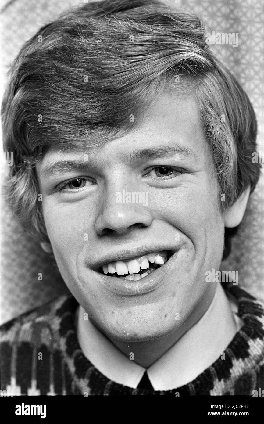 PETER NOONE of Herman&rsquo;s Hermits in November 1964. Photo: Tony Gale