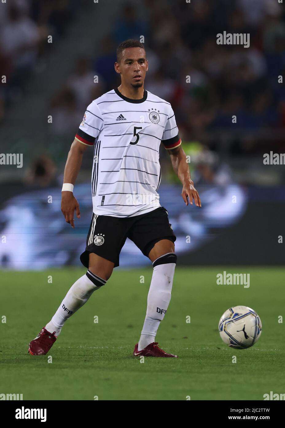Bologna, Italy, 4th June 2022. Thilo Kehrer of Germany during the UEFA Nations League match at Stadio Renato Dall'Ara, Bologna. Picture credit should read: Jonathan Moscrop / Sportimage Stock Photo