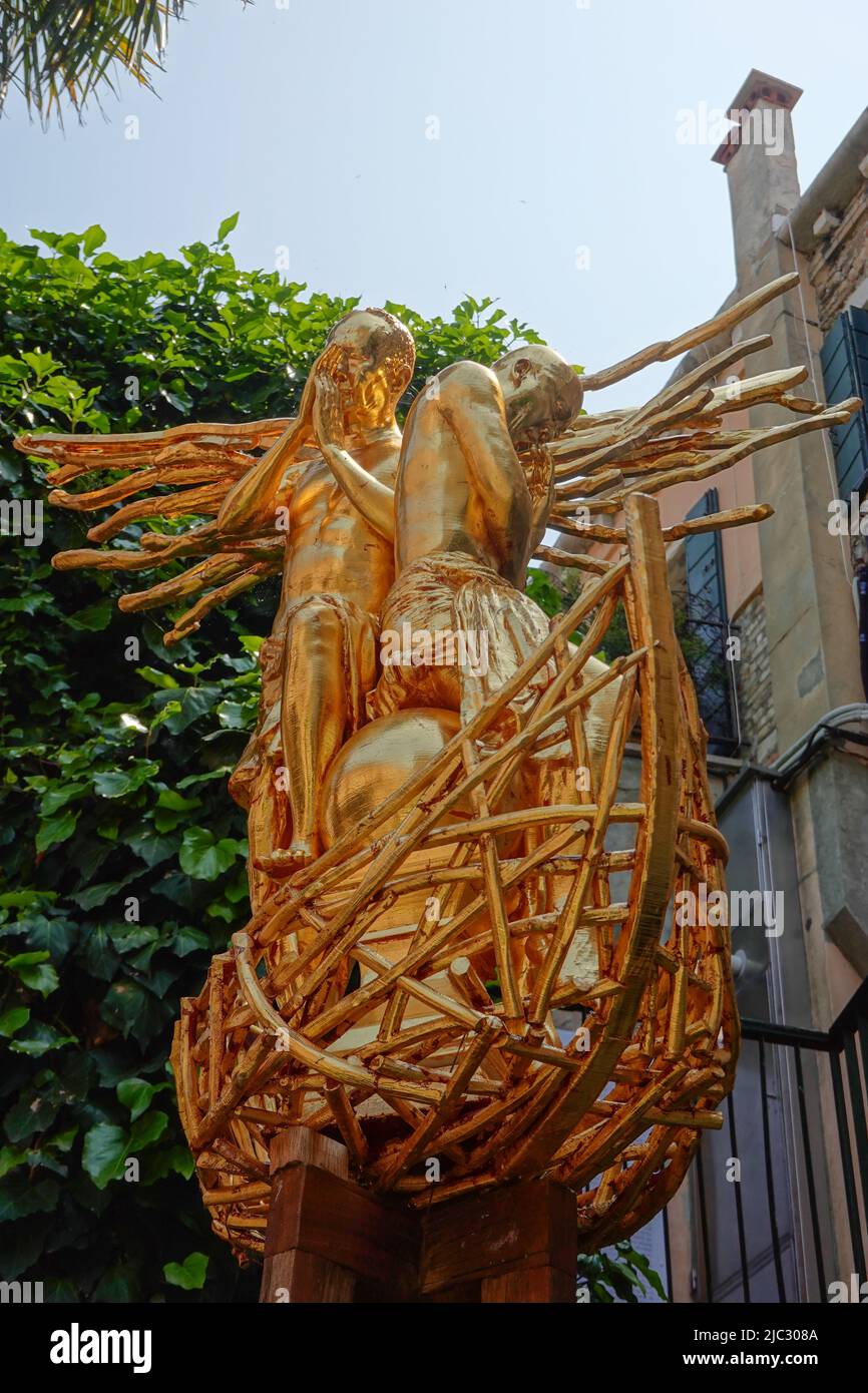 Venedig, Biennale, Collateral Event Macau // Venice, Biennale, Collateral Event Macau Stock Photo