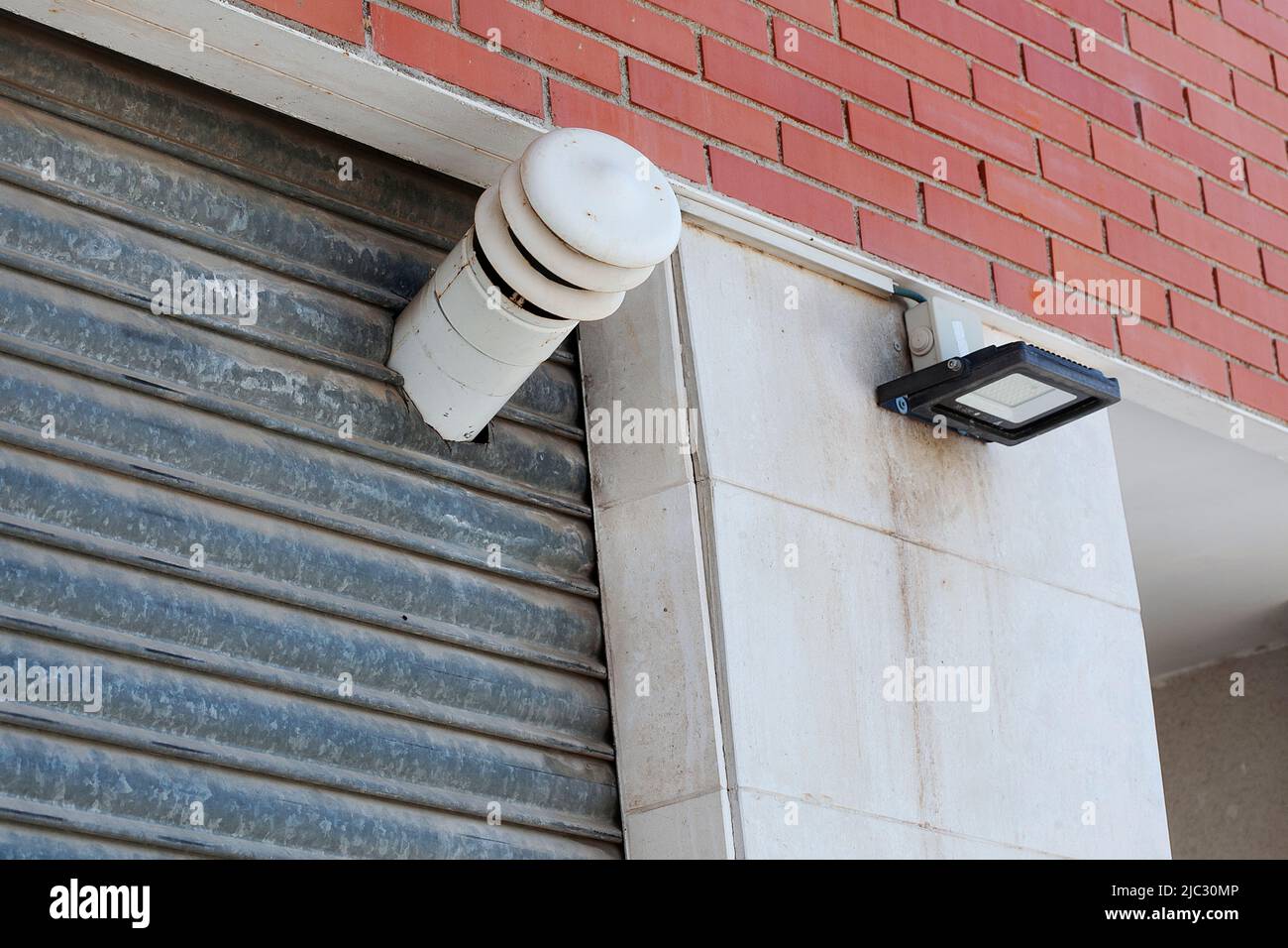 Chinese ventilation solution, Reus, Tarragona, Spai. Stock Photo