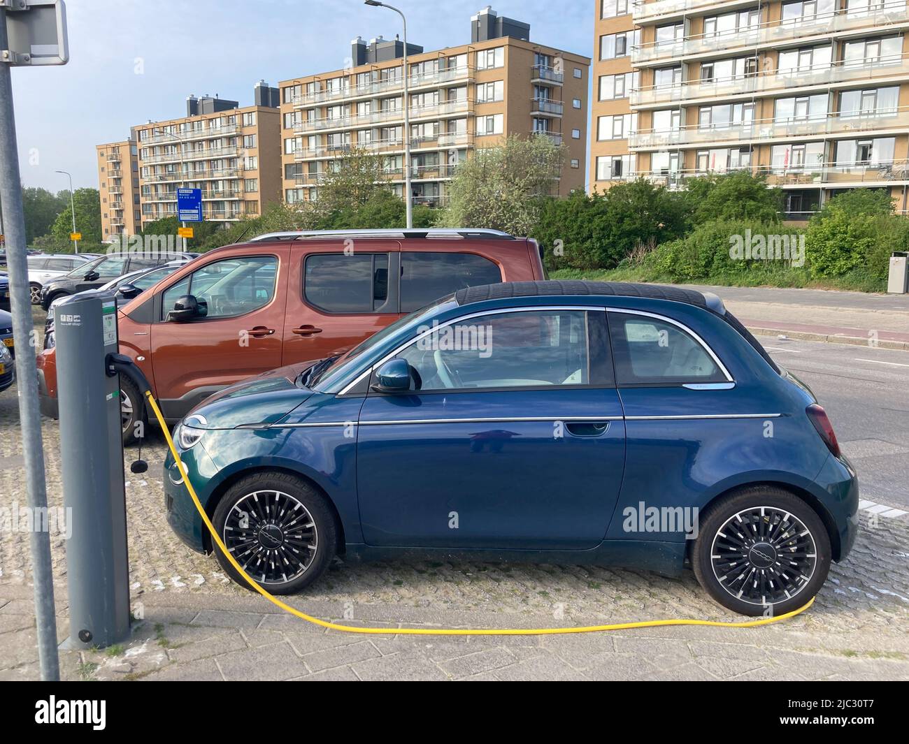 Fiat car charging hi-res stock photography and images - Alamy