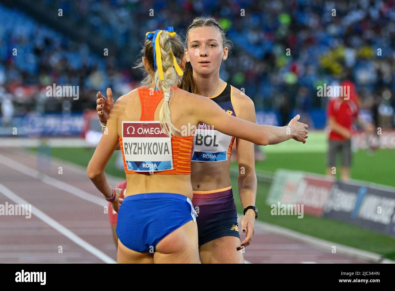 Femke Bol (NED) during the Wanda Diamond League Golden Gala meeting at