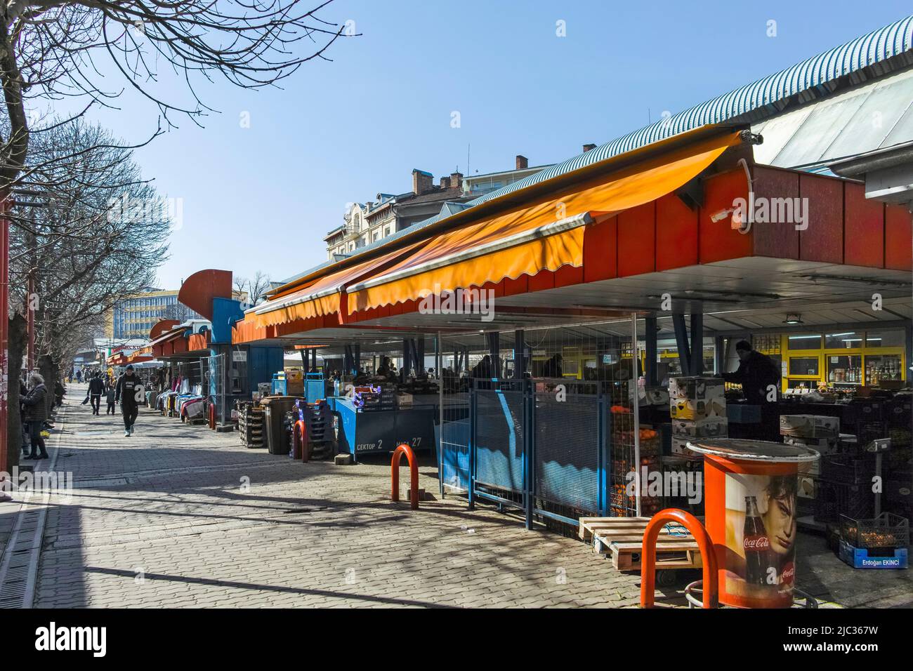 SOFIA, BULGARIA -FEBRUARY 25, 2022: Ladies' bazzar former Georgi Kirkov