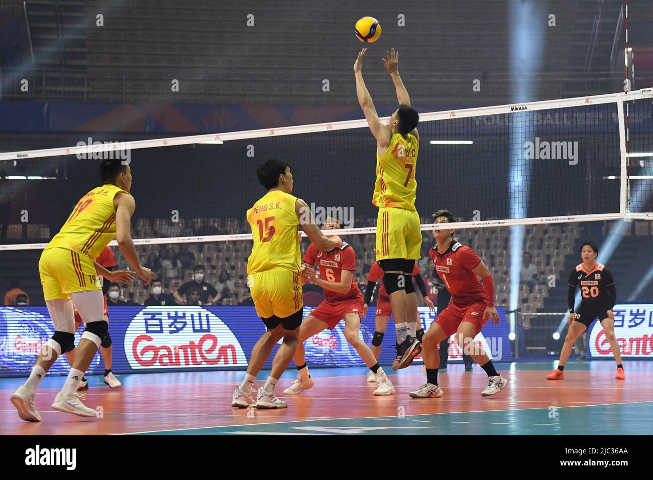 DF Brasilia 06/09/2022 MEN'S VOLLEYBALL NATIONS LEAGUE JAPAN X