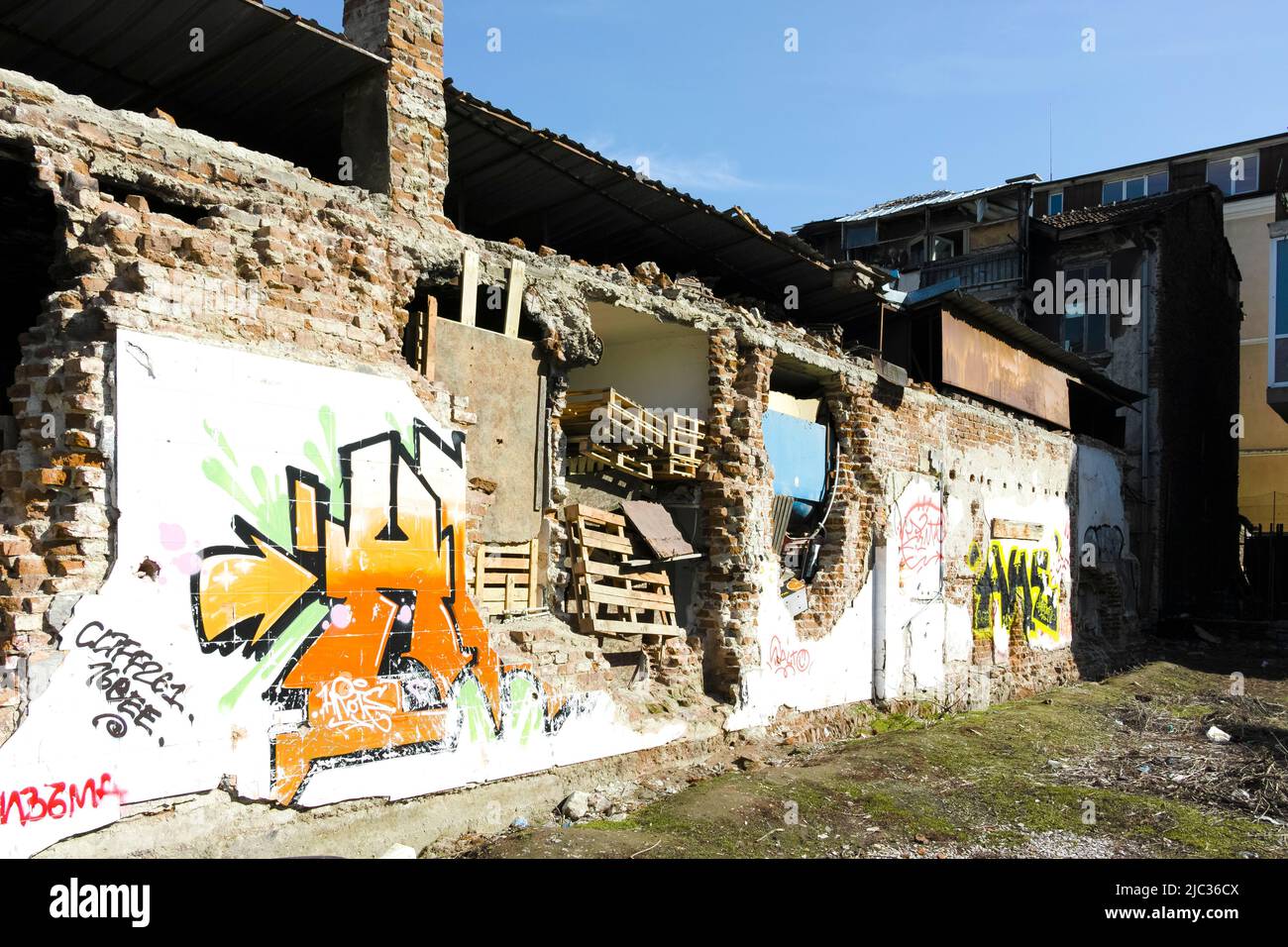 SOFIA, BULGARIA -FEBRUARY 25, 2022: Ladies' bazzar former Georgi Kirkov