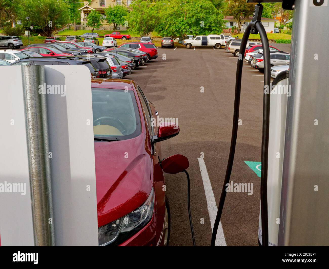 In Ashland, Oregon, the hotel Ashland Springs provides four charging