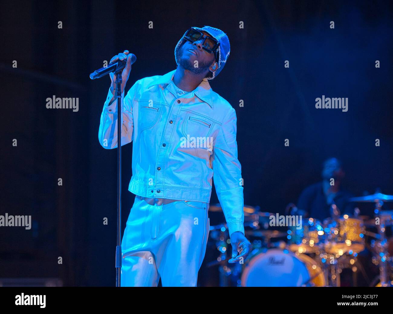 May 17, 2022 Wilmington, North Carolina; USA Singer LEON BRIDGES