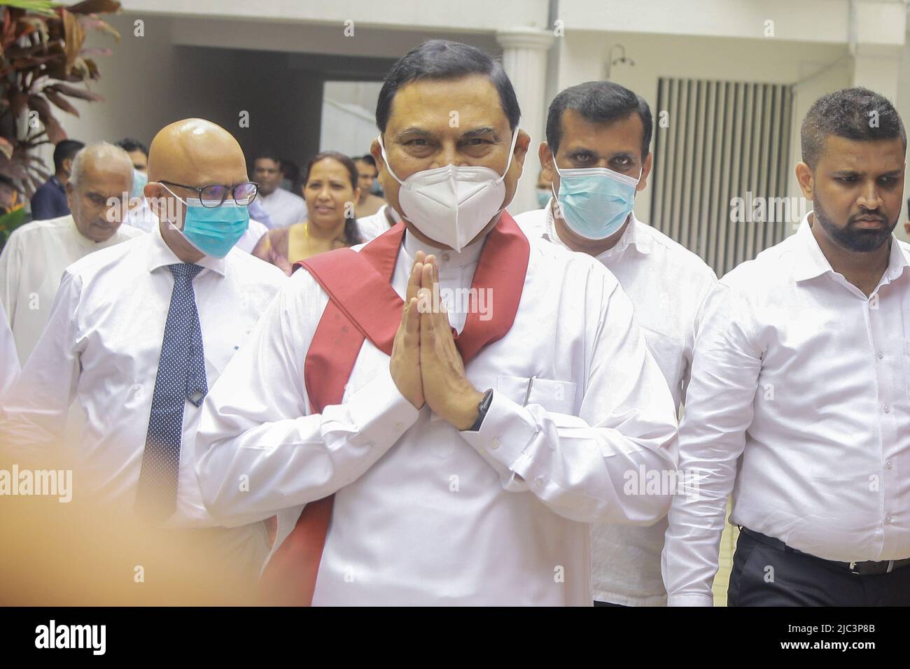 Basil rajapaksa hi-res stock photography and images - Alamy