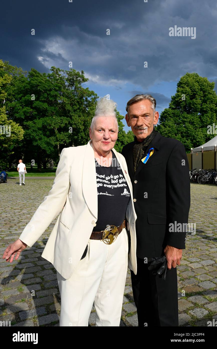 Mahide Lein und Andreas Bernhardt beim Jubiläumsfest 30 Jahre Bar jeder