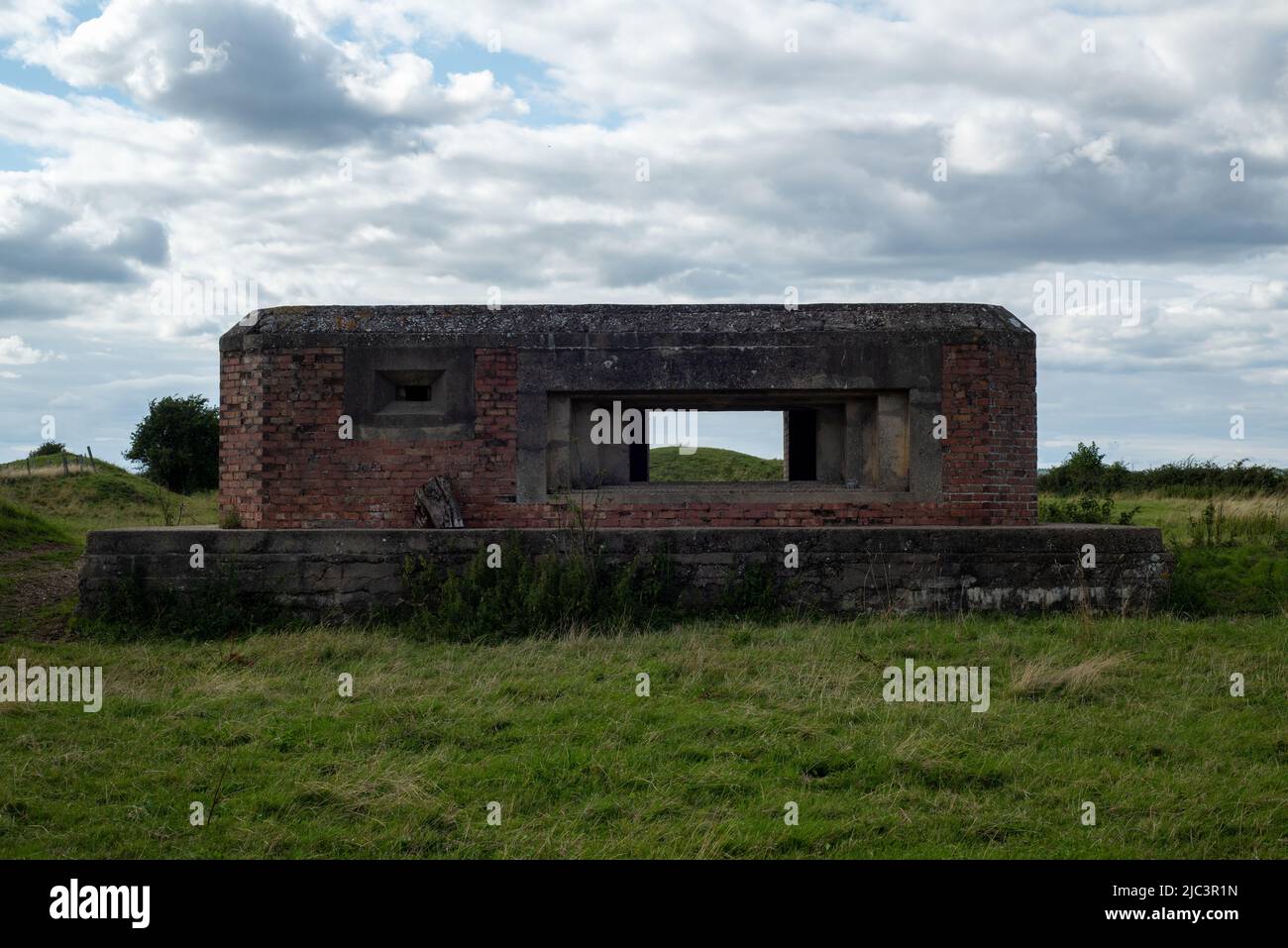 World War 2 Pillbox, Oxfordshire Stock Photo Alamy