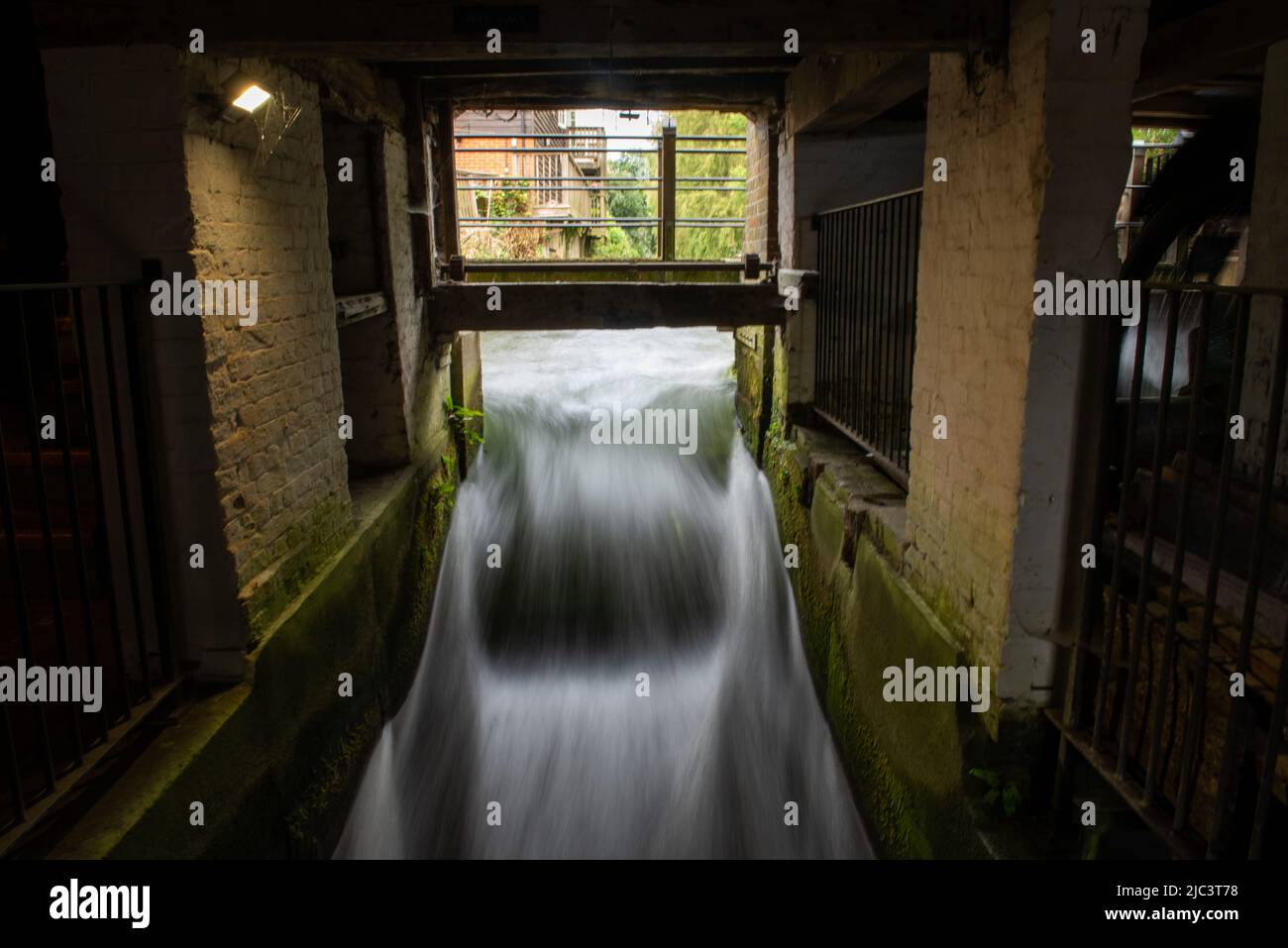 The Winchester City Mill Stock Photo